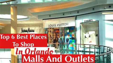 Orlandos Top Best Places To Shop Best Orlando Malls And Outlet