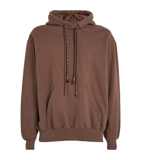 Mens Adidas Brown X Adidas Originals Double Drawstring Hoodie Harrods Uk