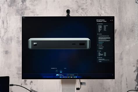 Обзор док-станции Microsoft Surface Thunderbolt 4 Dock | Surface Pro