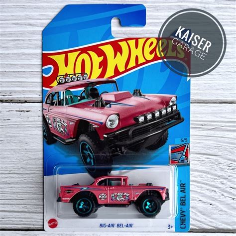 Hot Wheels Big Air Bel Air Pink Shopee Malaysia