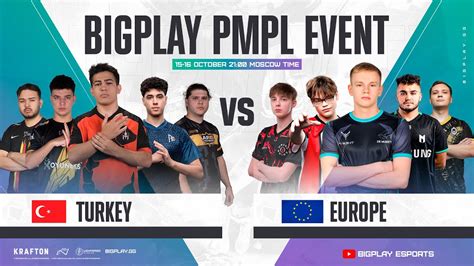 BIGPLAY PMPL EVENT DAY 1 2 TR VS EU S2G NEXT RUYA GAIMIN