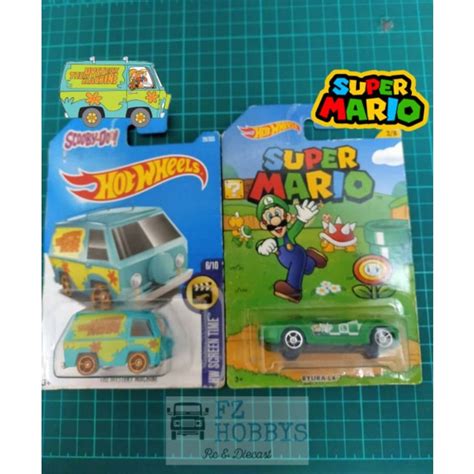 Hot Wheels Scooby Doo Super Mario Shopee Malaysia