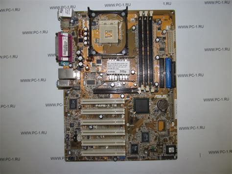 Asus P4pe X - regulationsbutler