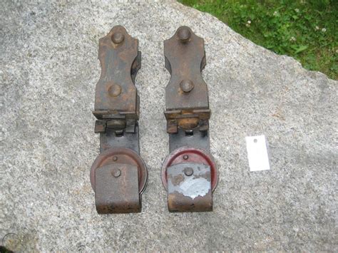 Vintage Richards Wilcox Barn Door Roller lot of 2 Barn Door Track ...