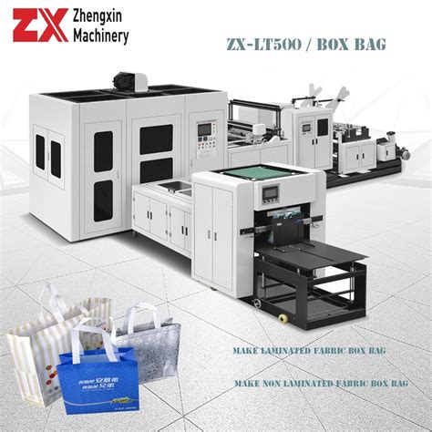 Full Auto Non Woven Fabric Bag Making Machine Zx Lt Non Woven