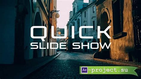 Videohive Quick Slide Show Project For After Effects