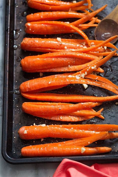 Honey Garlic Butter Roasted Carrots Recipe — Eatwell101