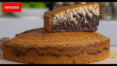 Zebra Cake Recipe How To Bake A Zebra Cake Marble Cake Recipe Infoods Youtube