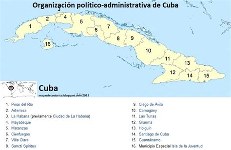 MAPAS DE Cuba