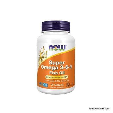 Now Super Omega 3-6-9 Fish Oil | Fitnesidobavki.com