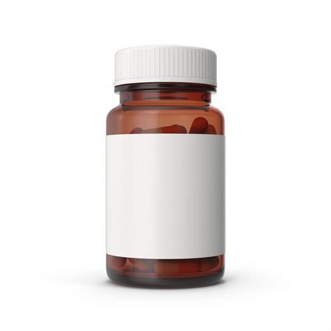 3d Brown Pill Bottle Model Turbosquid 1940518