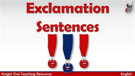 Exclamation Sentences