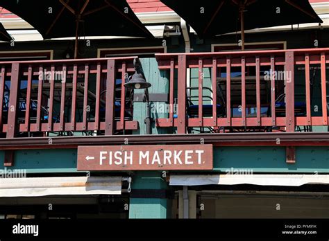 Fish Market Hout Bay Cape Town South Africa Stock Photo Alamy