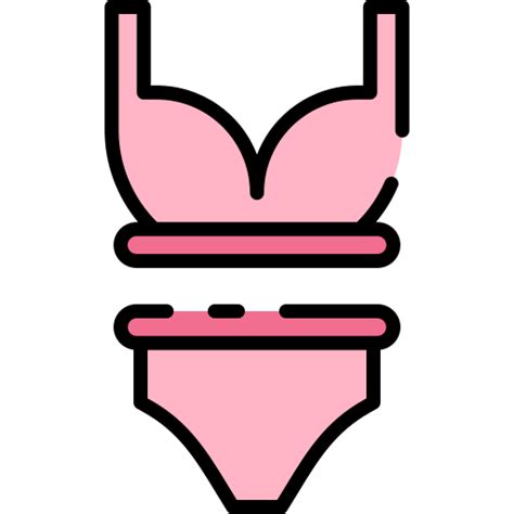 Bikini Good Ware Lineal Color Icon