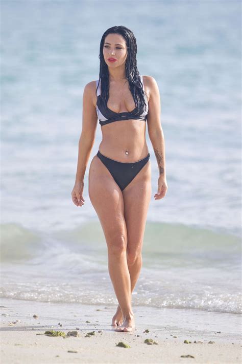Tulisa Contostavlos Black Bikini Candids In Dubai Luvcelebs