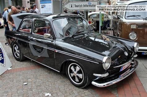 Black Vw Type Notchback Vw Hessisch Retro Motoring