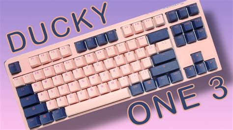 Ducky One 3 TKL Review, ALMOST PERFECT! - YouTube