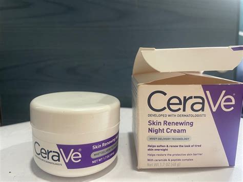 Cerave Skin Renewing Night Cream, Beauty & Personal Care, Face, Face ...