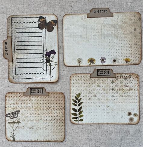 Journaling Ephemera Six Pieces Etsy