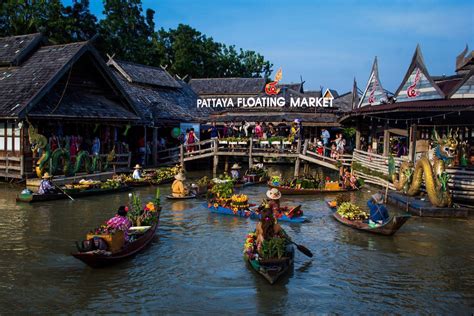 Pattaya Floating Market Entrance Tickets In Pattaya Pelago