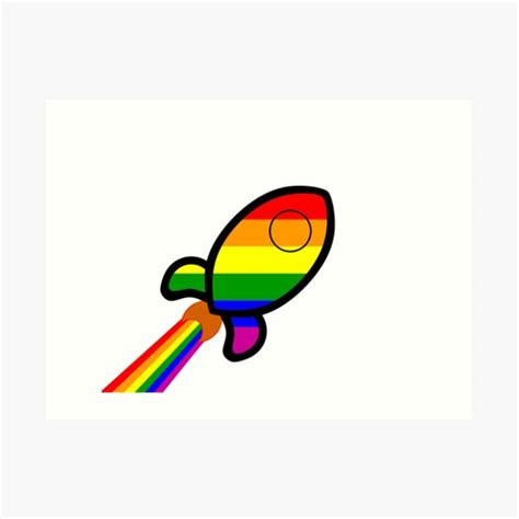 Gay Rocket Art Prints Redbubble