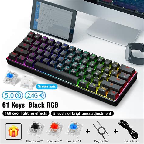 mua bàn phím cơ bluetooth phím bluetooth không dây ba chế độ phalet My XXX Hot Girl