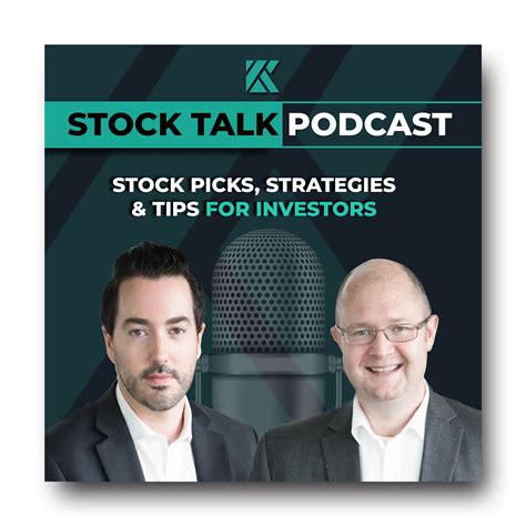 Modern Professional Investment Podcast Design For Title Stock Talk Podcast Tagline Stock