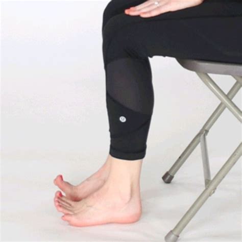 Toe Raise Point Curl By Bernadette C Exercise How To Skimble