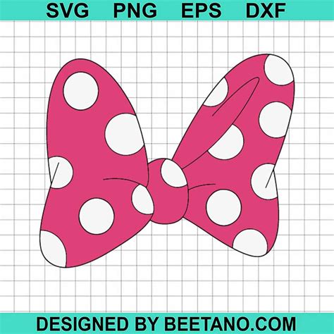 Minnie mouse bow SVG, Minnie mouse SVG, Disney Bow SVG