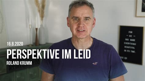 RÖMER 8 (TEIL 3) | PERSPEKTIVE IM LEID | ROLAND KRUMM - YouTube