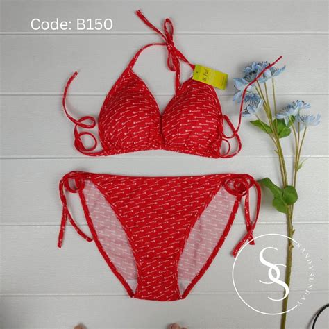 Jual Ready Stok Agmku Bikini Set Renang Wanita Bikini Pantai Sexy Two Piece Triangle Avisa