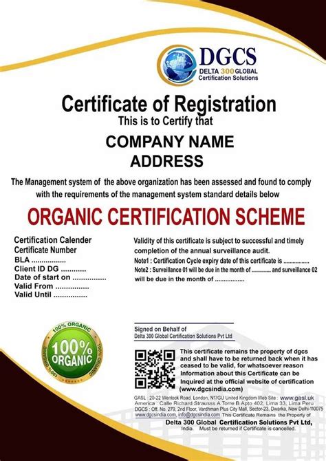 Iso 9001 Organic Certification Consultancy Service For Manufacturing