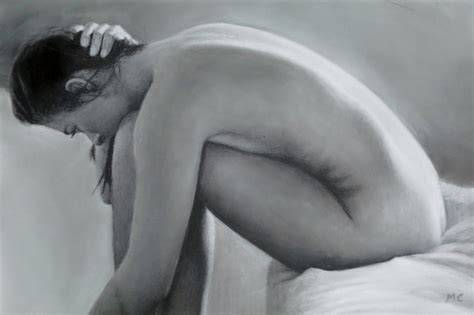Nude Leaning Forward Mark Clark