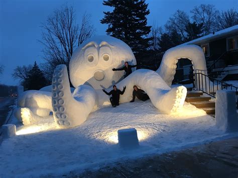 Snowman Sculptures Amazing