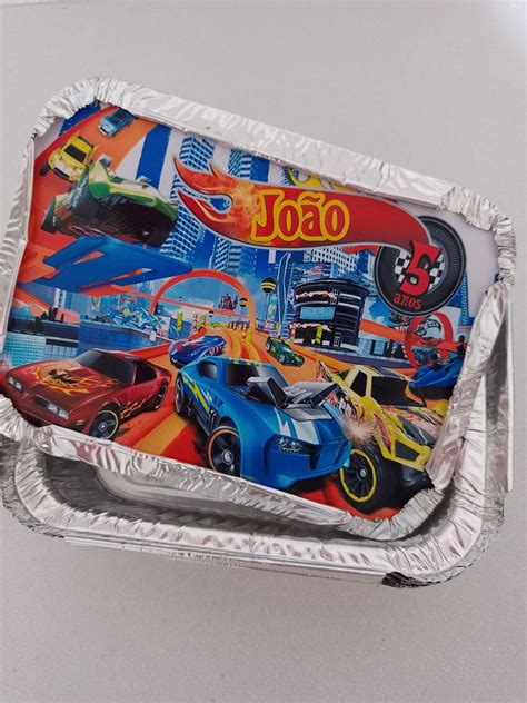 Marmitinha Personalizada Hot Wheels Elo Produtos Especiais