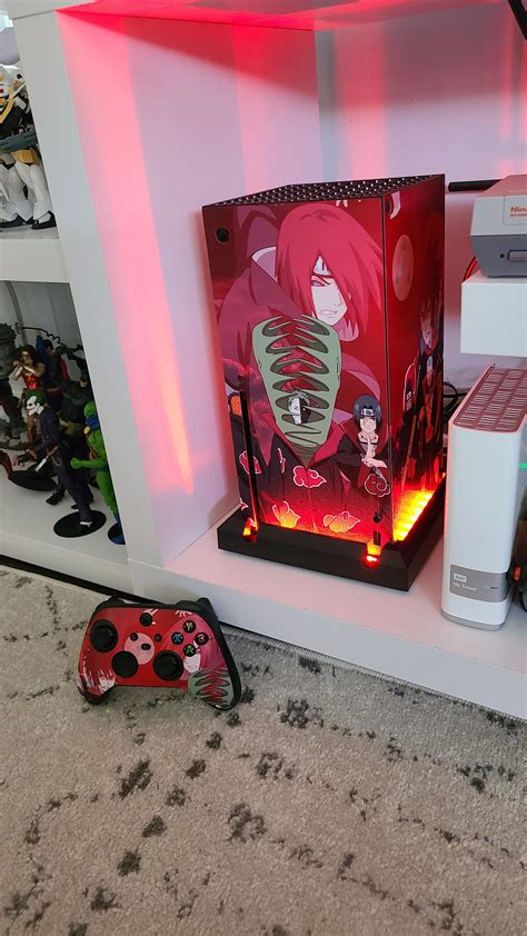 Added An Anime Skin And Some Lighting For The Xbox Series X Rgaming