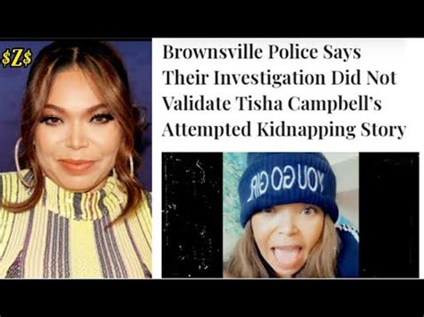 TISHA CAMPBELL EXPOSED By POLICE For LYING About SEX TRAFFICK NG VAN
