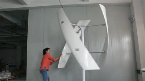 China Helix Vertical Axis Kw V V V Wind Turbine Generator For