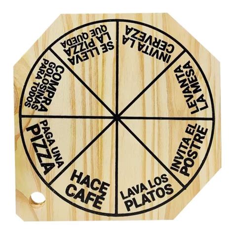 Tabla Pizzera Picada Madera Cm Dise O Pizza