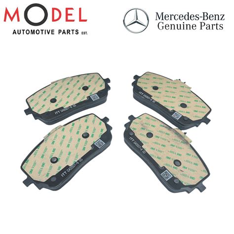 mercedes benz genuine front brake pad set  model automotive