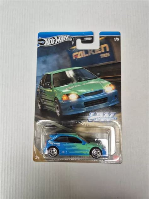 HOT WHEELS 2024 HW Speed Graphics 99 Honda Civic Type R EK9 Falken Acura Jdm 14 99 PicClick UK
