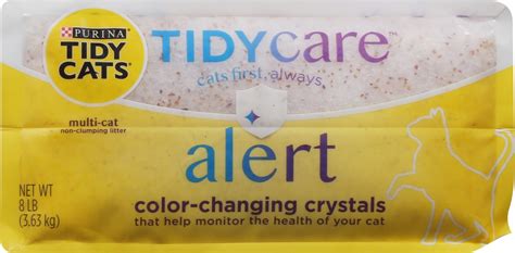 Tidy Cats Purina Tidy Cats Tidy Care Alert Litter With Silica Crystals