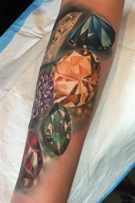 Maybe with family birthstones?? 