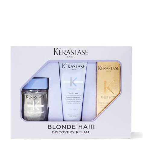 K Rastase Blond Absolu Blonde Hair Exclusive Discovery Set