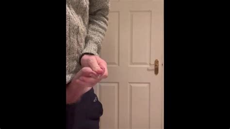 Hung And Horny In The Kitchen Jacking Off My Big Cock Until I Cum On The Floor Uncut Dick