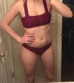 Padded Wide Straps Bandeau Bikini Set RED Bikinis M ZAFUL