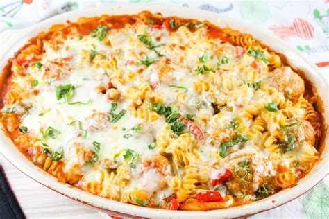 Dump And Bake Meatball Casserole The Food Hussy