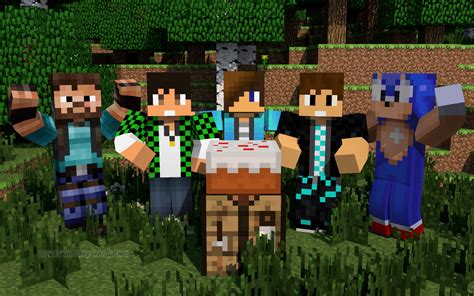 Minecraft Skins Wallpapers Wallpaper Cave