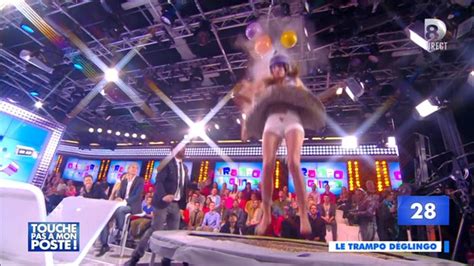 Naked Laury Thilleman in Touche pas à mon poste