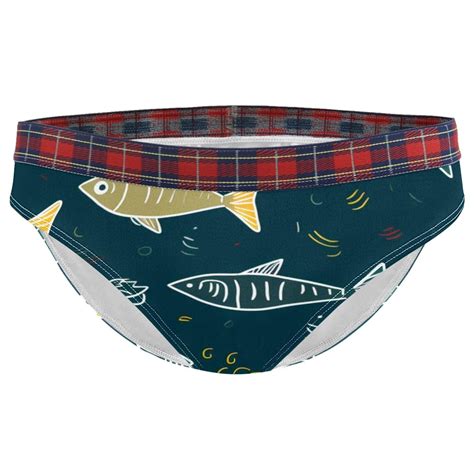 Brief Underwear Bikini Panties For Women Bikini Underwear Xxl Bubble Sea Fish Walmart